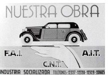 CNT/FAI Spanien 1936