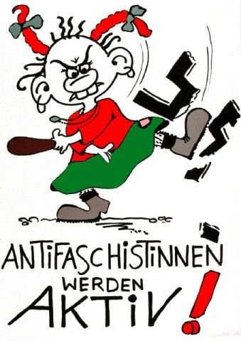 Antifaschistinnen werden aktiv!