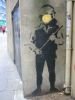 Graffiti Cop von banksy 