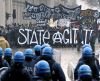 Anarchistische Demo in Turin