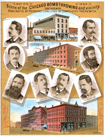 Haymarket Chicago 1886 Bild 1