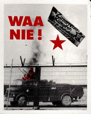 Plakate Sozialer Bewegungen - WAA Wackersdorf nie!