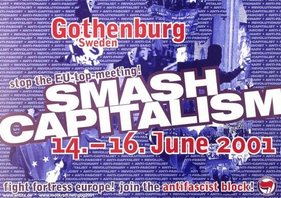 Plakate Sozialer Bewegungen - Smash capitalism