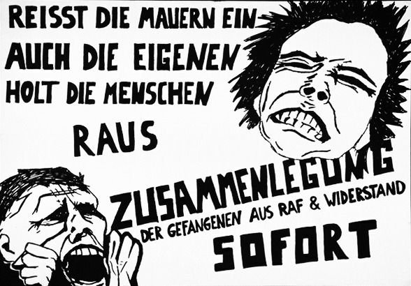 Plakate Sozialer Bewegungen - Reisst die Mauern ein