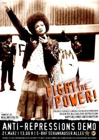 Plakate Sozialer Bewegungen - Fight the power! 2