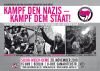 Plakate Sozialer Bewegungen - Kampf den Nazis, Kampf dem Staat
