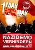 Plakate Sozialer Bewegungen - 1. Mai Nazidemo verhindern
