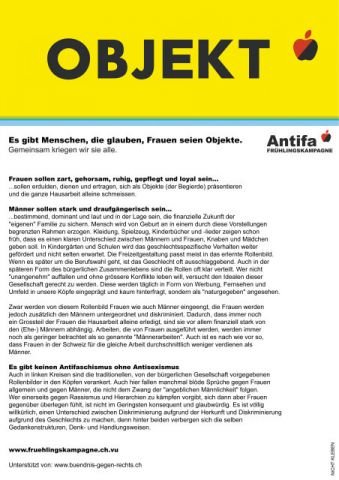 Politische Plakate Schweiz - Objekt