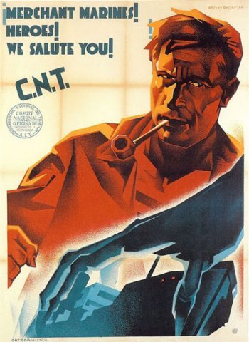 Plakat aus dem Spanischen Bürgerkrieg CNT-FAI 67