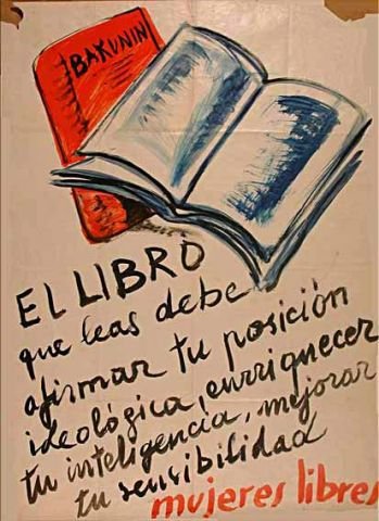 Plakat aus dem Spanischen Bürgerkrieg CNT-FAI 8