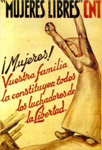 Plakat aus dem Spanischen Bürgerkrieg CNT-FAI 11