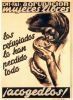 Plakat aus dem Spanischen B端rgerkrieg CNT-FAI 26