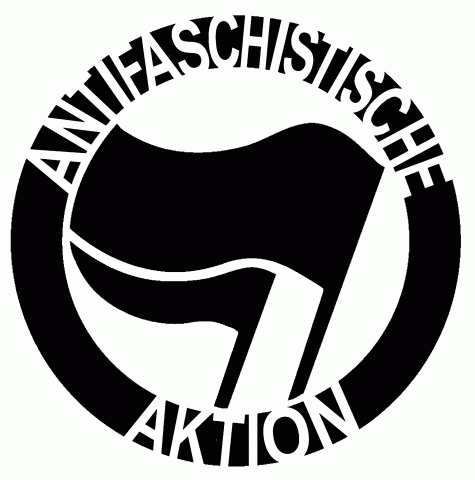 Stencil Antifaschistische Aktion