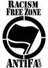 Stencil Racism free zone