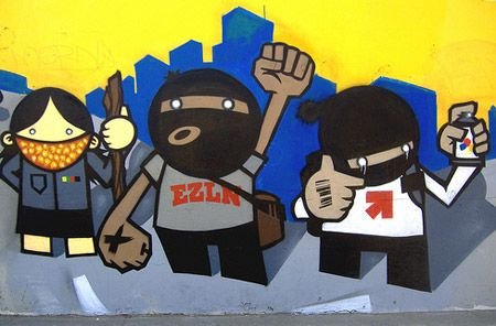 Streetart - EZLN