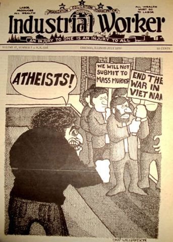 Industrial worker - atheists