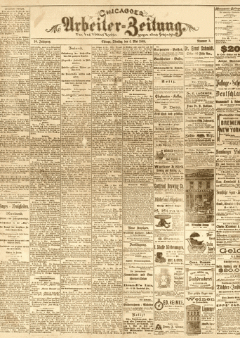 Chicagoer Arbeiterzeitung (1886)